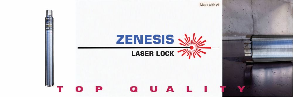 SMART Laser Lock – lasersko zavarene krune za beton